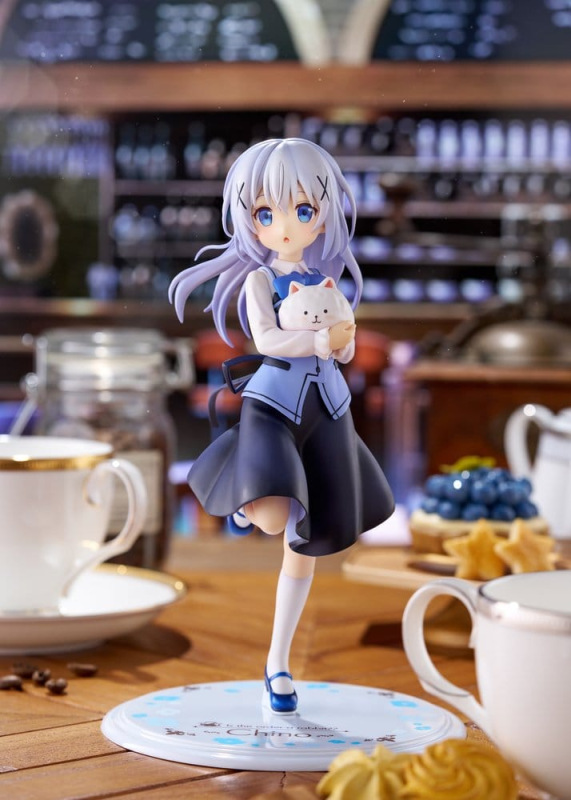 Is the Order a Rabbit?? PVC Figure 1/7 Chino (Cafe Style) 21 cm 4