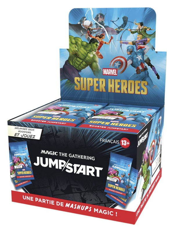 Magic the Gathering Marvel Super Heroes Jumpstart Booster Display (24) french