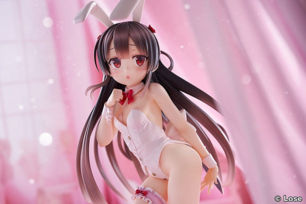 Maitetsu Last Run!! Statue 1/3 Hachiroku: White Bunny Ver. 40 cm 11