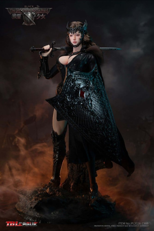 The Girl Under Wolf's Ward Action Figure 1/6 Eleanor (Black) 30 cm 7