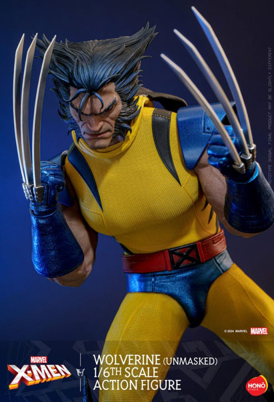 Marvel X-Men Action Figure 1/6 Wolverine (Unmasked) 28 cm 2