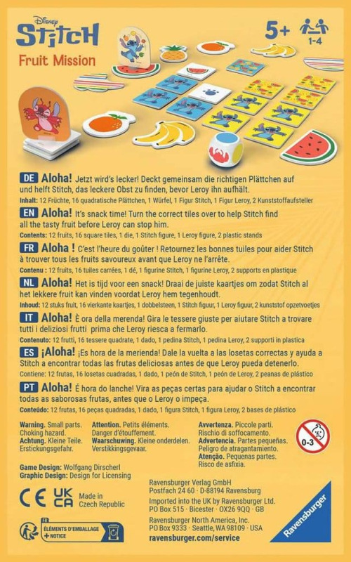 Disney Stitch Fruit Mission 1