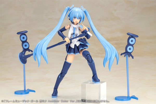 Frame Arms Girl x Hatsune Miku Plastic Model Kit Frame Music Girl Snow Miku Another Color Ver. 15 cm 8