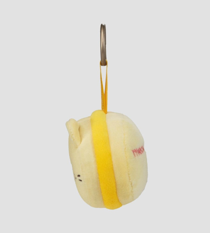 Meowcaron Plush Bag Charm Smile 7 cm 2