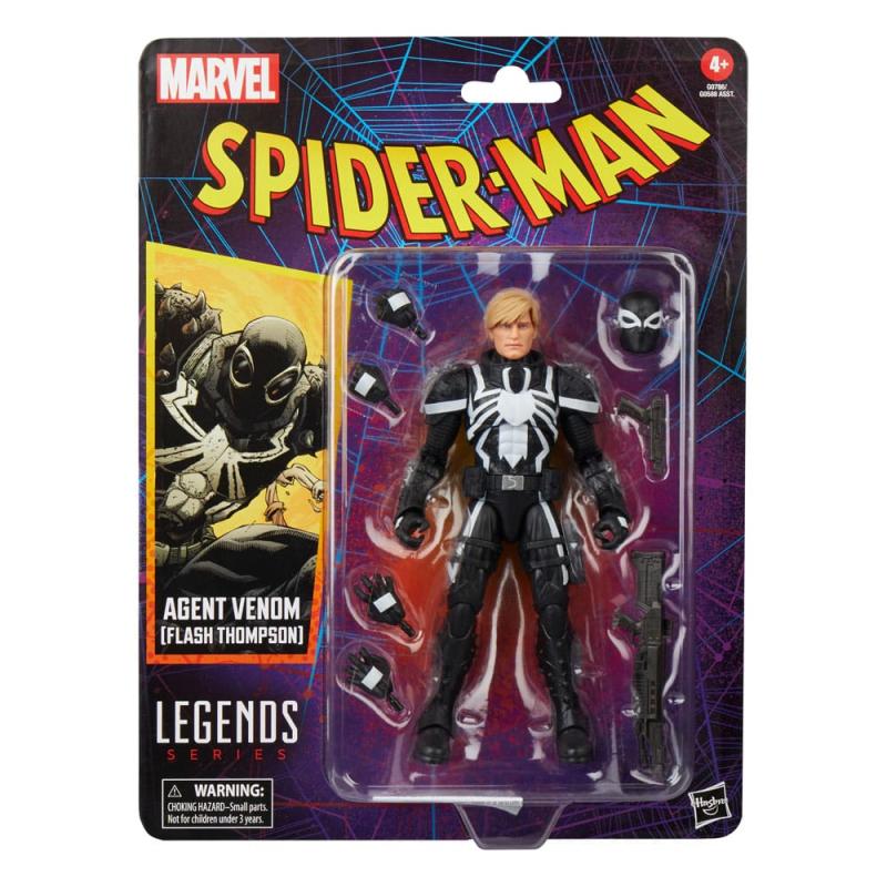 Spider-Man Marvel Legends Retro Action Figure Agent Venom (Flash Thompson) 15 cm 8