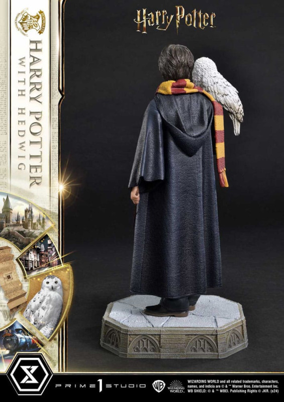 Harry Potter Prime Collectibles Statue 1/6 Harry Potter with Hedwig 28 cm 4