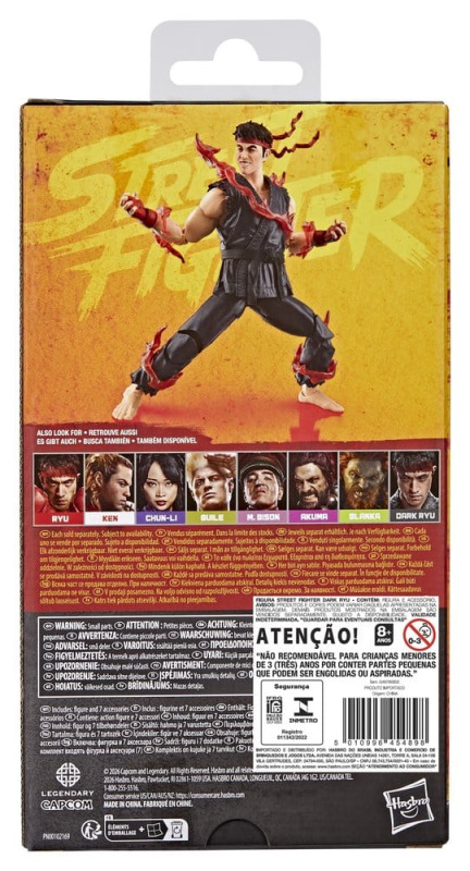 Street Fighter Action Figure Dark Ryu 15 cm 6