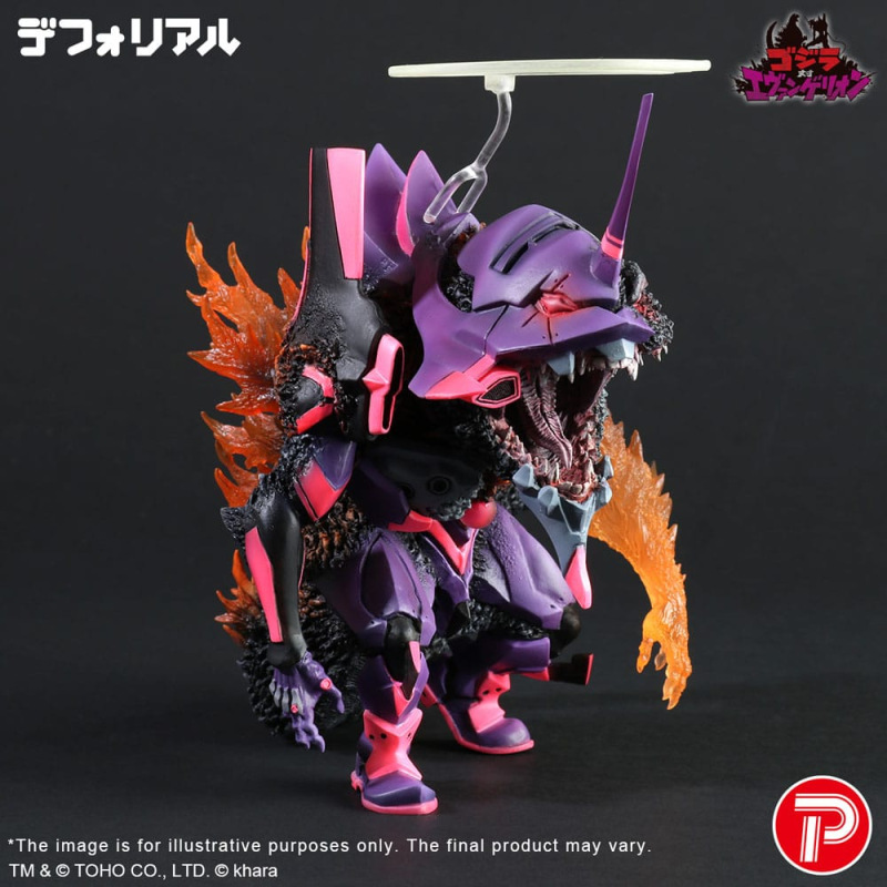 Godzilla vs. Evangelion Deforeal PVC Statue Test Type-01 Burning "G" Awakening Form 19 cm 2