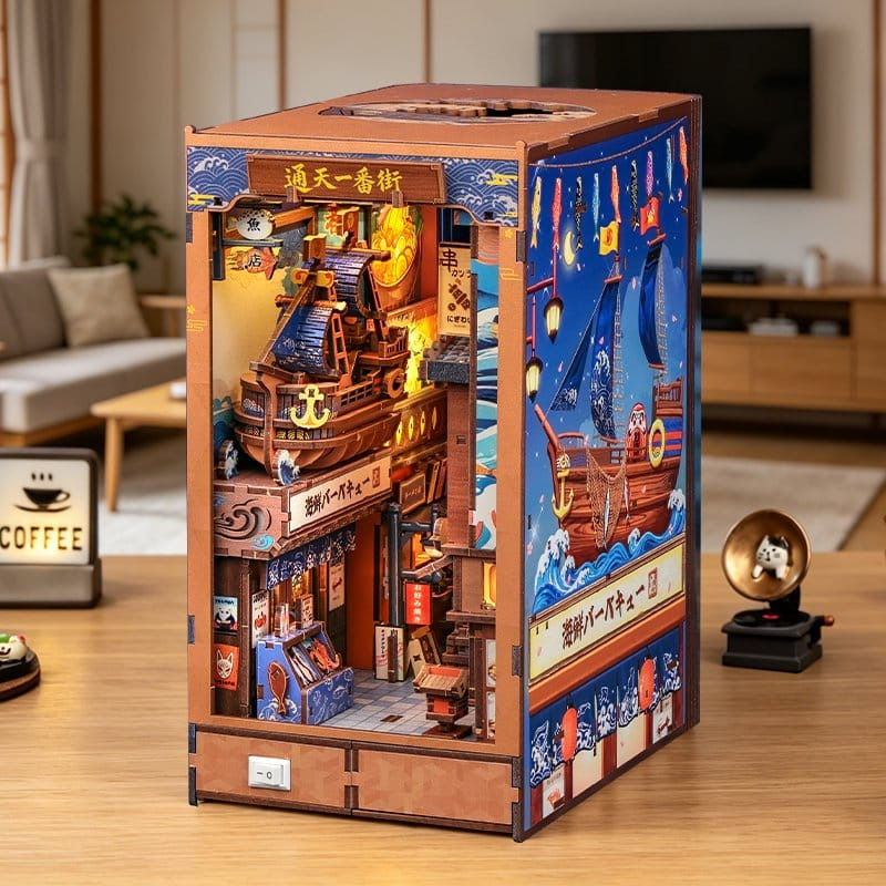 Book Nook Tsutenkaku Ichiban Street 23 x 12 cm 8