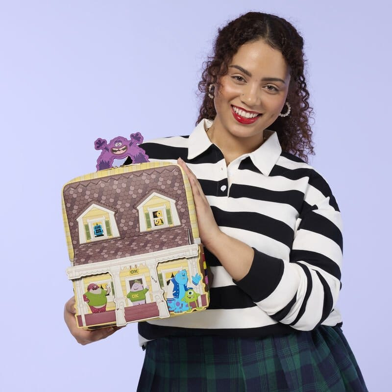 Monsters University Oozma Kappa House Figural Mini Backpack 1