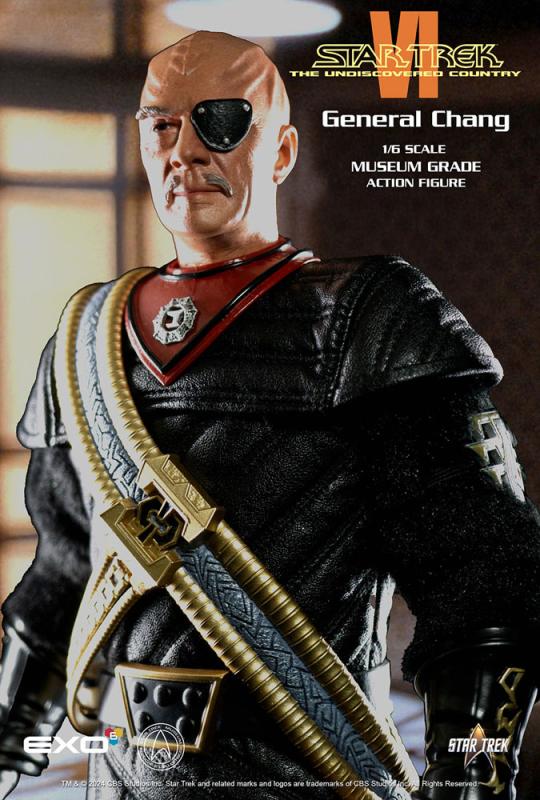 Star Trek VI: The Undiscovered Country Action Figure 1/6 General Chang 30 cm 7