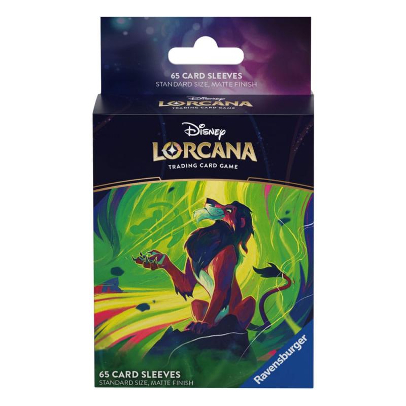 Disney Lorcana TCG Card Sleeves Scar (65)