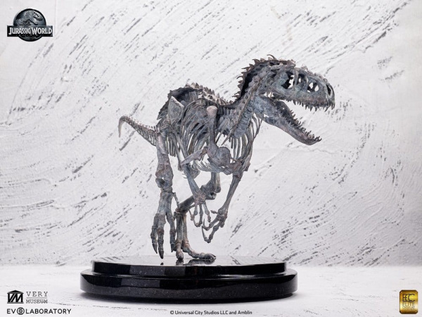 Jurassic World Statue 1/24 Indominus Rex Skeleton Bronze 24 cm 5