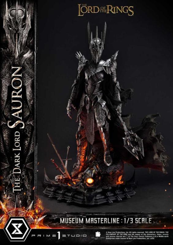 Lord of the Rings Museum Masterline Series Statue 1/3 The Dark Lord Sauron Bonus Version 117 cm 11