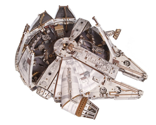 Star Wars 3D Wooden Puzzle Millennium Falcon 11