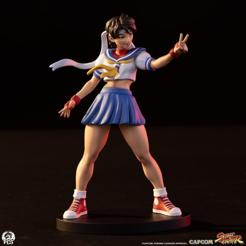 Street Fighter Street Jam Statues 1/10 Sakura & Sodom 22 cm 8