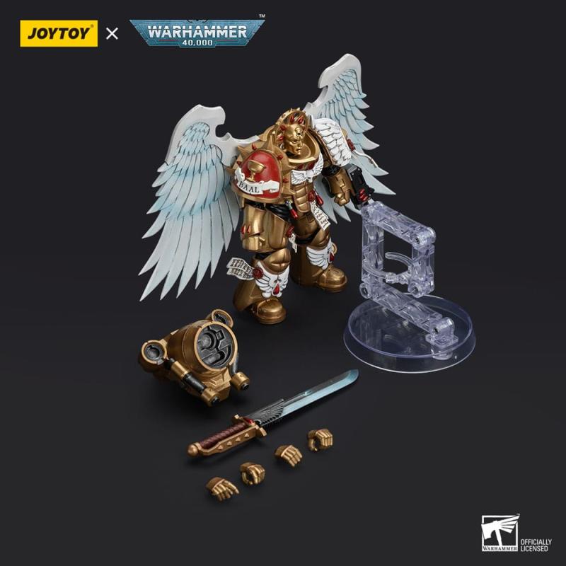 Warhammer The Horus Heresy Action Figure 1/18 Blood Angels Sanguinary Guard with Encarmine Sword 1 1