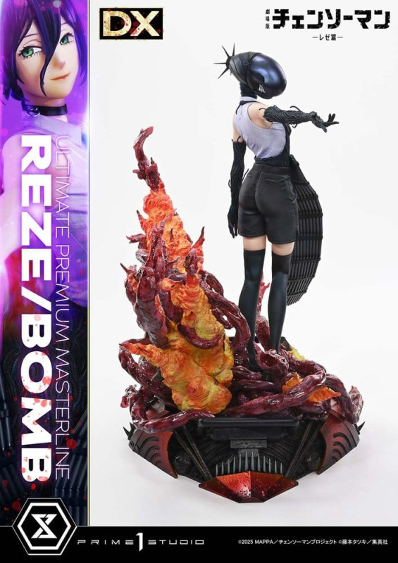 Chainsaw Man Ultimate Premium Masterline Series Statue 1/4 The Movie: Reze Arc REZE/BOMB DX Bonus Ve 7