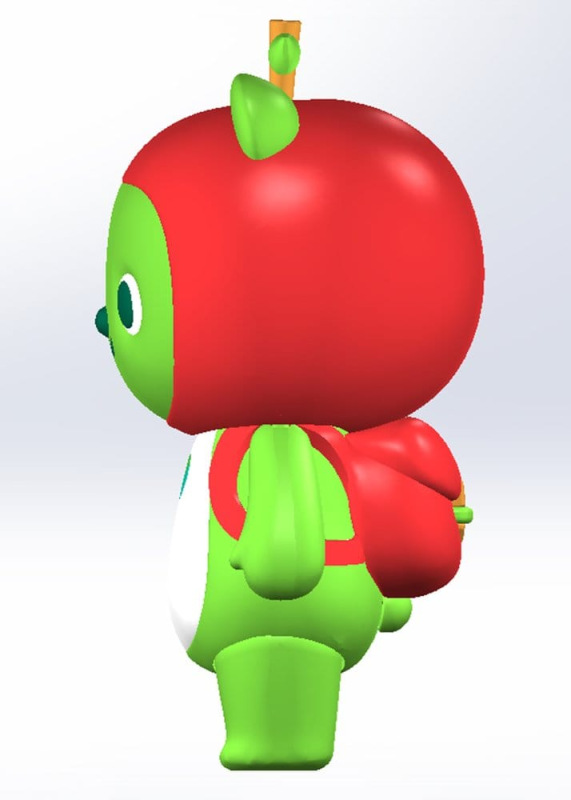 Original Character Plastic Model Kit Arukuma 10 cm 8