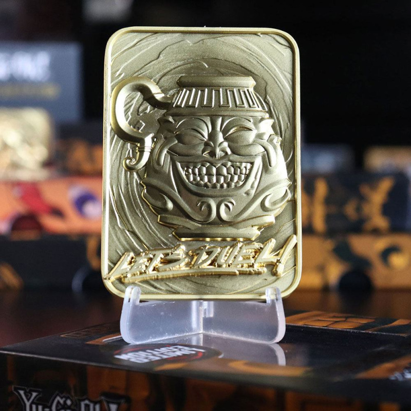 Yu-Gi-Oh! Replica Card Pot of Greed (gold plated) 5