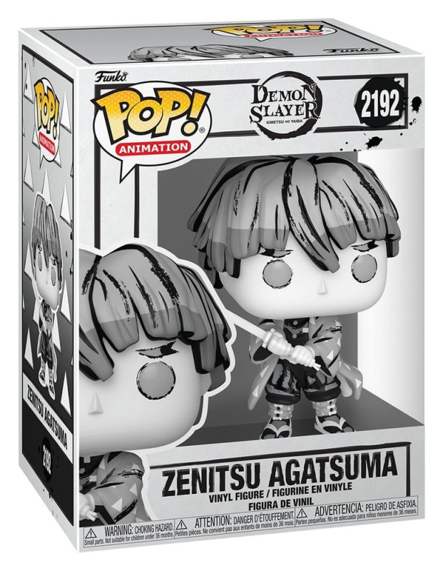 Demon Slayer: Kimetsu no Yaiba POP! Animation Vinyl Figures Zenitsu(Sumi-Ink) 9 cm 1