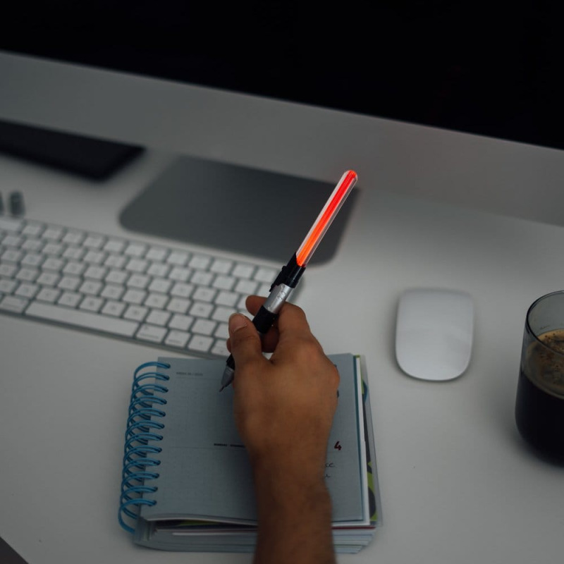 Star Wars Set of 2 Lightsaber Pens Luke Skywalker & Darth Vader 5