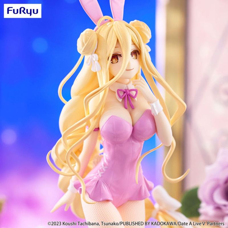 Date A Live V BiCute Bunnies PVC Statue Mukuro Hoshimiya Pink Color Ver. 27 cm 3