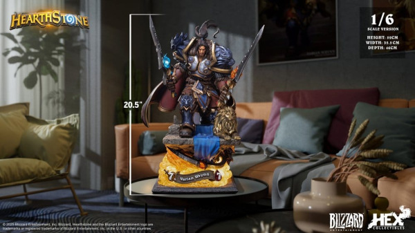 Hearthstone Statue 1/6 Varian Wrynn 52 cm 2
