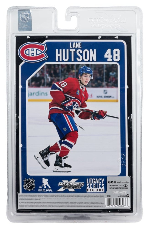 NHL McFarlane SportsPicks Action Figure Lane Hutson (Montreal Canadiens Heritage Classic) 18 cm 4