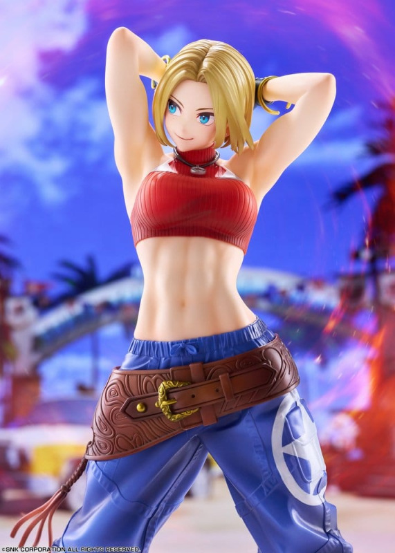 Fighting Girls Collection The King of Fighters XV PVC Figure 1/7 Blue Mary 26 cm 5