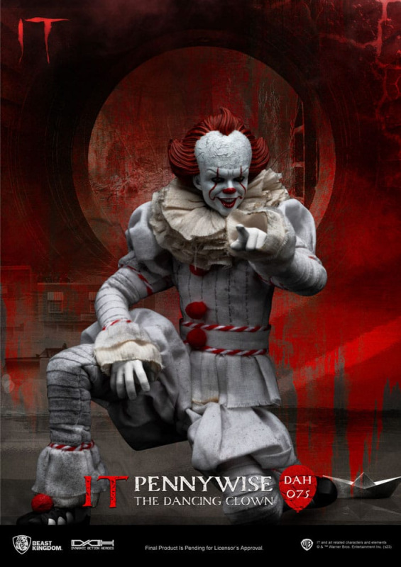 Stephen Kings It Dynamic 8ction Heroes Action Figure 1/9 Pennywise 21 cm 5