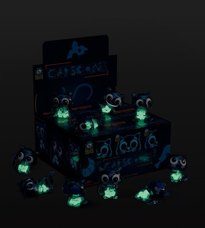 Catscans Mini Figures S1 6 cm Blind Box Display (9) 14