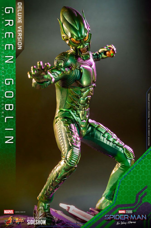 Spider-Man: No Way Home Movie Masterpiece Action Figure 1/6 Green Goblin (Deluxe Version) 30 cm 12