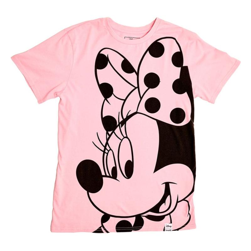 Disney by Loungefly Tee T-Shirt Unisex Minnie Rocks the Dots Florals Size L