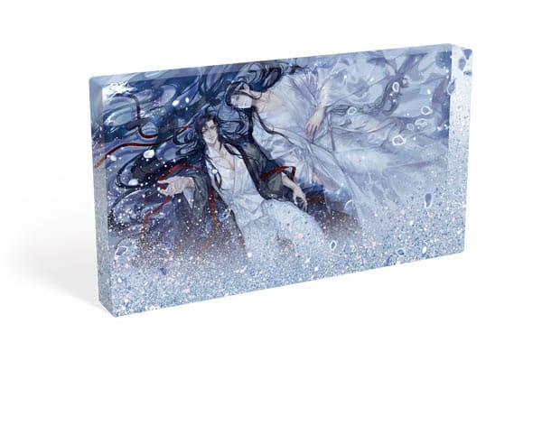 Grandmaster of Demonic Cultivation Acryl Block with Glitter Wei Wuxian & Lan Wangji Galaxy 17 x 10 c
