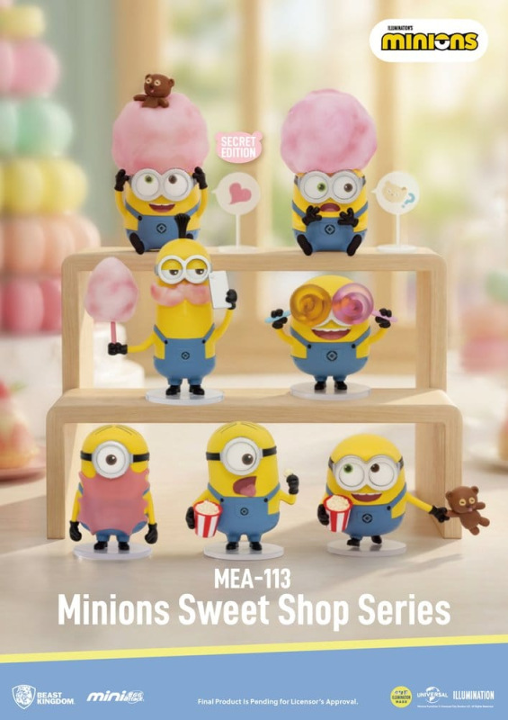 Minions Mini Figures Sweet Shop Series 6 cm Blind Box Assortment (6) 1