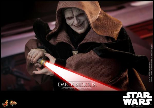 Star Wars Movie Masterpiece Action Figure 1/6 Darth Sidious 29 cm