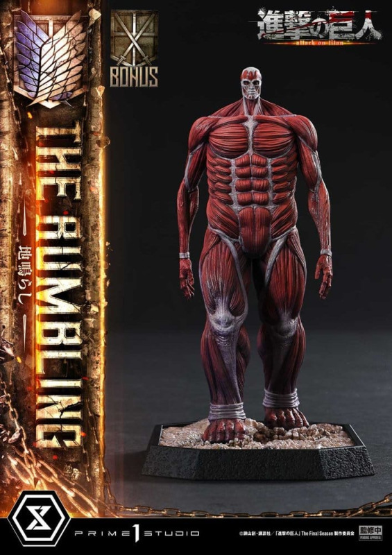 Attack on Titan West Ultimate Diorama Masterline Series Statue The Rumbling Bonus Version 64 cm 7