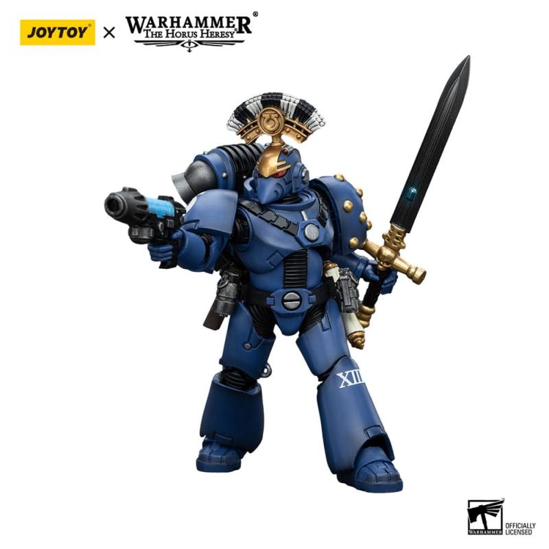 Warhammer The Horus Heresy Action Figure 1/18 Ultramarines MK VI Tactical Squad Sergeant with Plasma 13