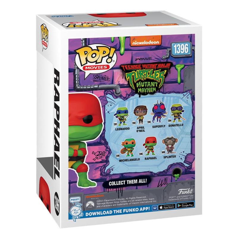 Teenage Mutant Ninja Turtles POP! Movies Vinyl Figure Raphael 9 cm