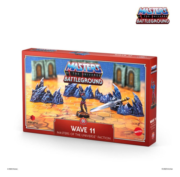 Masters of the Universe: Battleground Miniatures Game Wave 11: MOTU faction (Roboto) *Spanish Versio