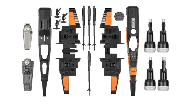 Star Wars Model Kit 1/78 Poe's X-Wing Fighter 22 cm 5