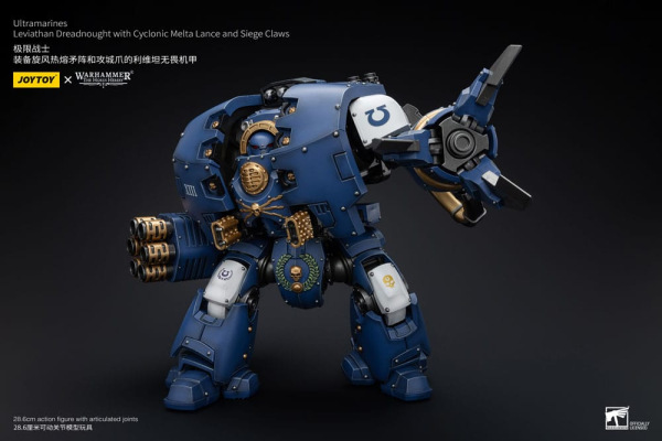 Warhammer The Horus Heresy Action Figure 1/18 Ultramarines Leviathan Dreadnought with Cyclonic Melta 9