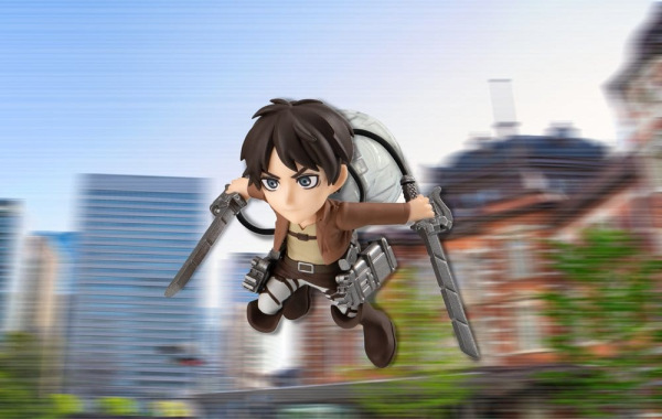 Attack on Titan Tobimas Mini Figures Pack of 6 (with gift) 7