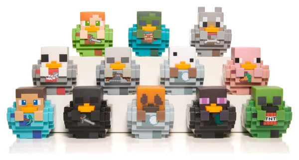 Minecraft Tubbz Mini Figures Blind Box Display (36) 11