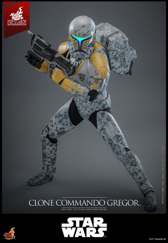 Star Wars: The Clone Wars Action Figure 1/6 Clone Commando Gregor Hot Toys Exclusive 30 cm 7