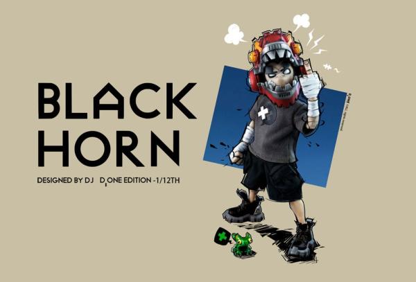 The Circle Action Figure Kit 1/12 Black Horn Year of the Loong Limited Edition 16 cm