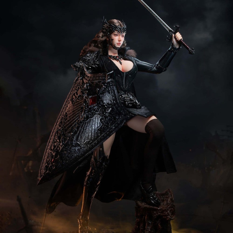 The Girl Under Wolf's Ward Action Figure 1/6 Eleanor (Black) 30 cm 2