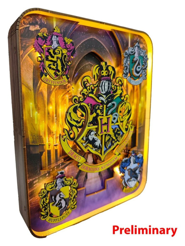 Harry Potter Tiny Adventures Wall Frame Hogwarts Crest 1