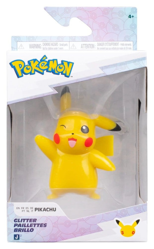 Pokémon Battle Figure Action Figure Pikachu (30th Anniversary Glitter) 8 cm 1